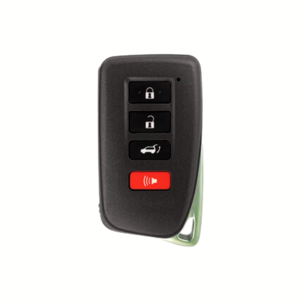 Keyz4less Uncut Keyless Entry Remote Key Fob For 2008-2009 Lexus RX350 - Black - Replaces HYQ12BBT, 1511A-12BBT, 89785-50031