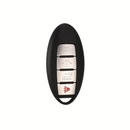 4 button key fob for Nissan and Infiniti with lock, unlock, hatch, and panic buttons