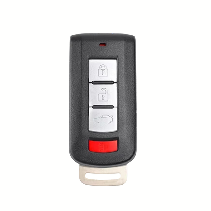 smart key for Mitsubishi lancer and outlander with lock, unlock, trunk, and panic buttons